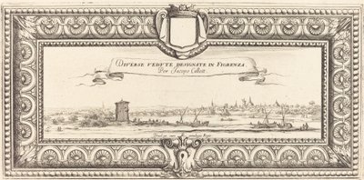 Página de título para "Various Italian Landscapes" de Callot de Francois Collignon