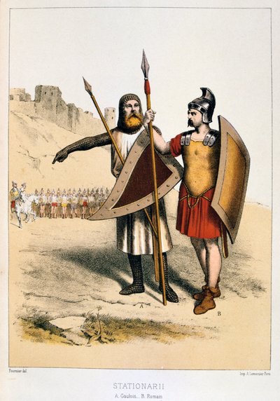 Stationarii, un galo y un romano de Francois Cudet