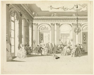 El salón de Francois Dequevauviller