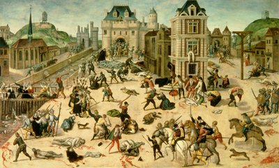 Masacre de San Bartolomé el 24 de agosto de Francois Dubois