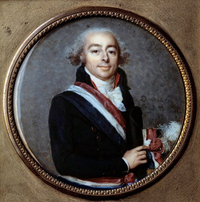 Revolución Francesa: Retrato del Conde François Antoine Boissy d