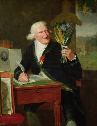 Retrato de Antoine Parmentier (1737-1813) 1812 de Francois Dumont