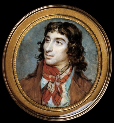Retrato de Camille Desmoulins de Francois Dumont