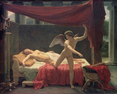 Cupido y Psique, 1817 de Francois Edouard Picot