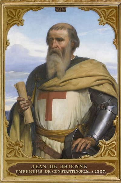 Juan de Brienne, Rey de Jerusalén de Francois Edouard Picot