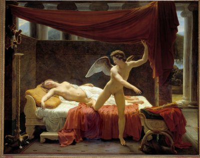 El Amor y Psique. Pintura de Edouard Picot (1786-1868) 1817 de Francois Edouard Picot