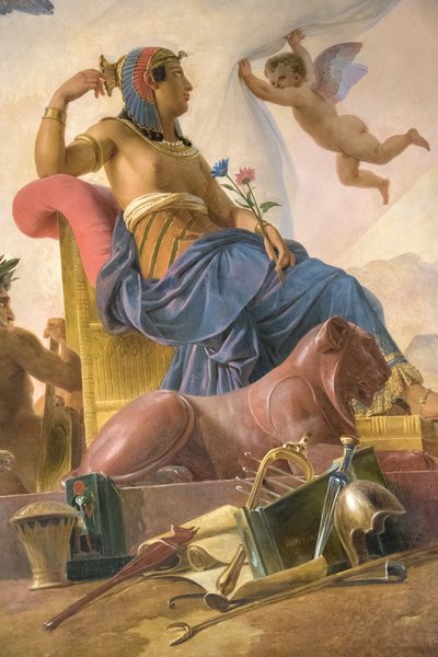 El estudio y Genia dedican el antiguo Egipto a Grecia de Francois Edouard Picot