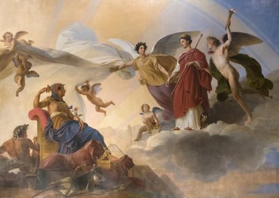 El estudio y Genia dedican el antiguo Egipto a Grecia de Francois Edouard Picot