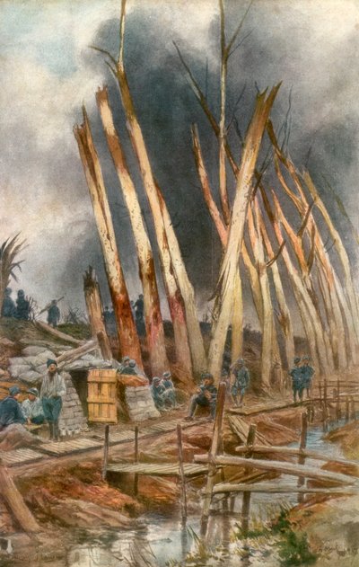 La ofensiva de Yser, 1917, 1926 de Francois Flameng