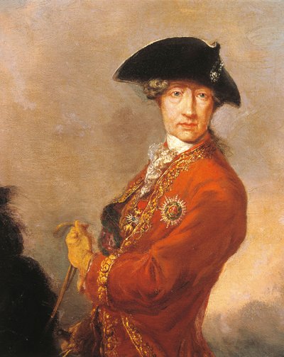 Retrato del príncipe Wenzel Anton Furst Kaunitz-Rietberg de Francois Giuseppe Casanova