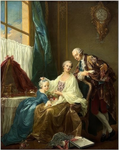 Retrato de familia de Francois Hubert Drouais
