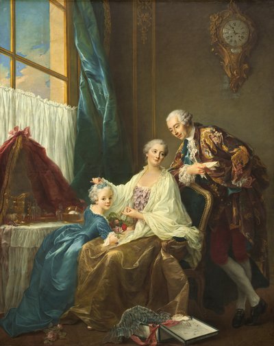 Retrato de familia de Francois Hubert Drouais
