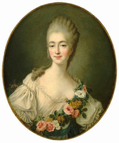 Jeanne Bécu, Condesa du Barry, c. 1770-1774 de Francois Hubert Drouais