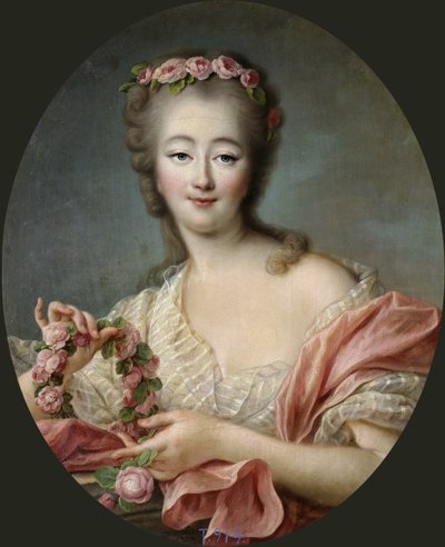 Jeanne Becu, condesa Du Barry (1743-1793) de Francois Hubert Drouais