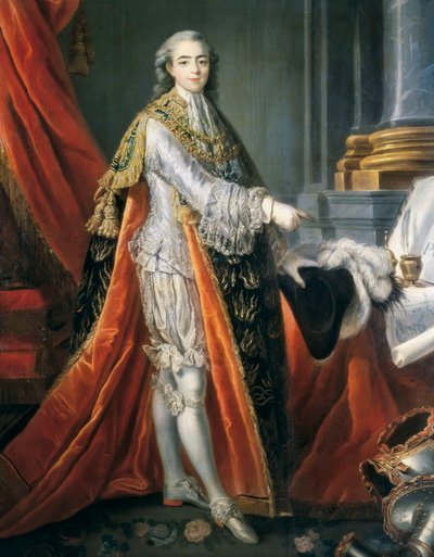Retrato de Carlos X de Borbón de Francois Hubert Drouais