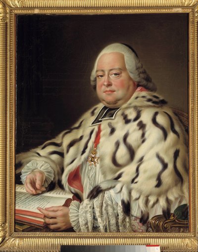Retrato de François Camille de Lorraine, Caballero de Malta (1726-1788) de Francois Hubert Drouais
