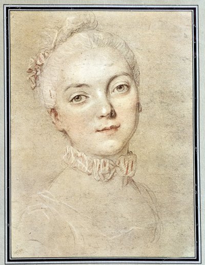 Retrato de Jeanne Becu, Condesa (o Madame) de Barry (1743-1793) de Francois Hubert Drouais