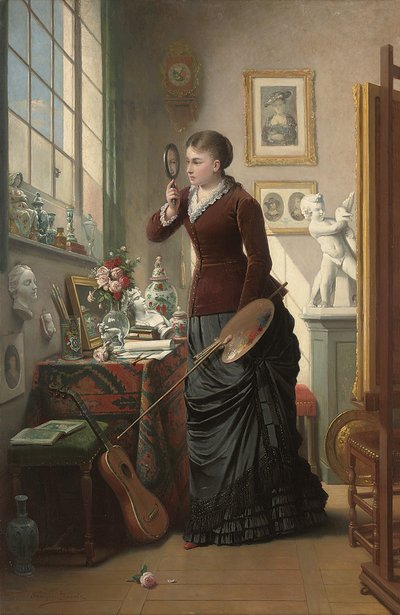 Atención al detalle (óleo sobre tabla) de Francois Jacobs
