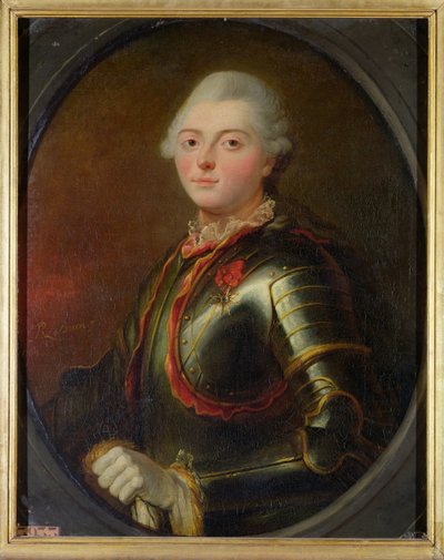 Almirante Charles-Henri Theodat (1729-94) Conde de Estaing, 1769 de Francois Jean Baptiste Topino Lebrun