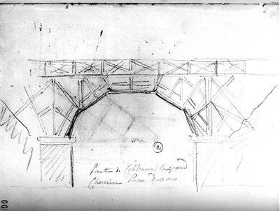 Boceto arquitectónico de 