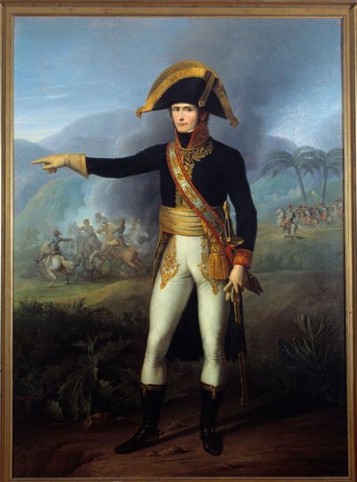 Retrato de cuerpo entero del General Charles Leclerc (1772-1802) de Francois Josephe Kinson