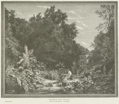 Dafnis y Cloe de Francois Louis Francais