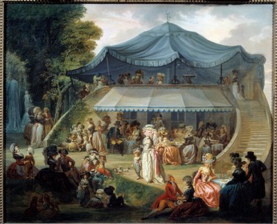 Fiesta en el Coliseo de Francois Louis Joseph Watteau