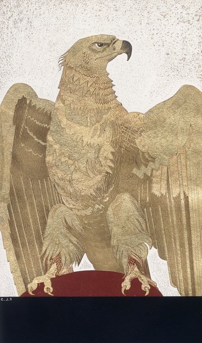 Un águila imperial de Francois Louis Schmied