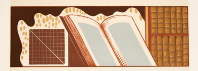 Ilustración gráfica de Prometeo Encadenado de Esquilo, pub. 1941 de Francois Louis Schmied