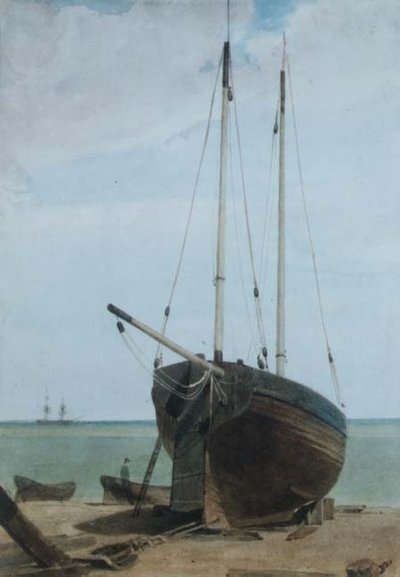 Deal: Lugger y Barcos de Francois Louis Thomas Francia