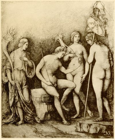 Juicio de Paris de Francois Louis Thomas Francia
