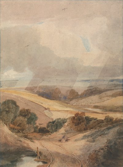 Mousehold Heath, Norwich de Francois Louis Thomas Francia