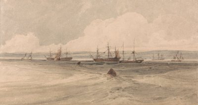 Vista de Sheerness de Francois Louis Thomas Francia