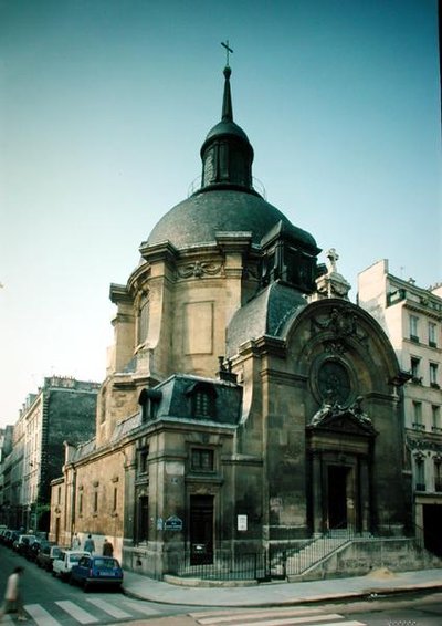 El templo de Sainte-Marie, 1632-34 de Francois Mansart