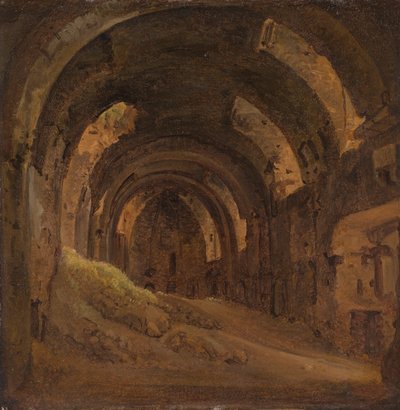 Interior abovedado de Francois Marius Granet