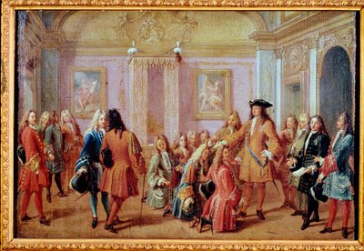 Creación de la Orden de San Luis por el rey Luis XIV, 5 de mayo de 1693 de Francois Marot