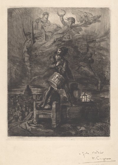 La Francia liberadora de Francois Nicolas Chifflart