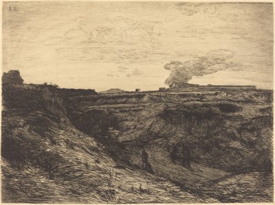Cantera cerca de Montmartre de Francois Nicolas Chifflart