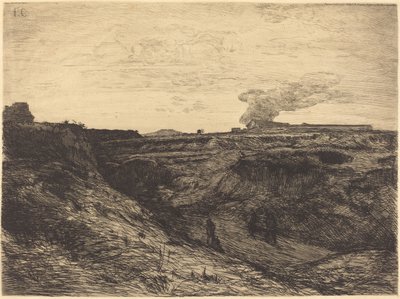 Cantera cerca de Montmartre de Francois Nicolas Chifflart