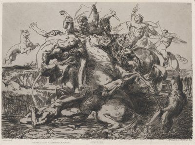Sorpresa, siglo XIX de Francois Nicolas Chifflart