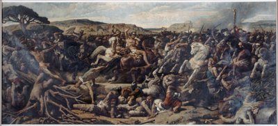 La batalla de Cannes de Francois Nicolas Chifflart