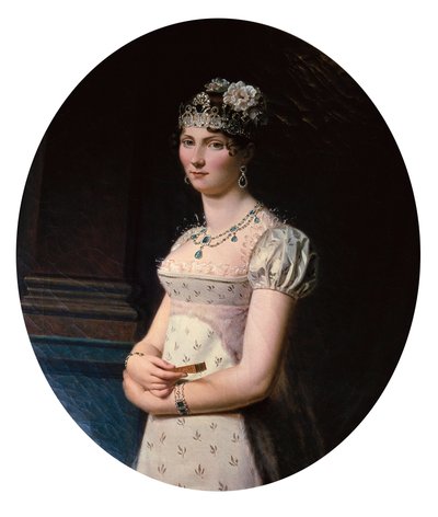 Retrato de Stephanie de Beauharnais de Francois Pascal Simon (after) Gerard