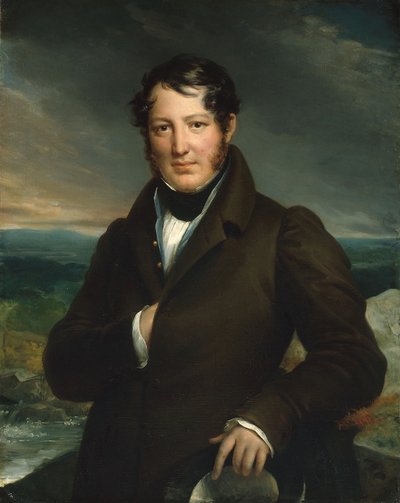 Monsieur Tortoni, c.1820 (óleo sobre lienzo) de Baron François Pascal Simon Gérard