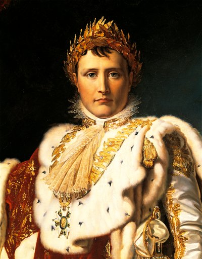 Napoleón Bonaparte en ropas de emperador, por Francois Baron Gerard ca 1805 de Baron François Pascal Simon Gérard