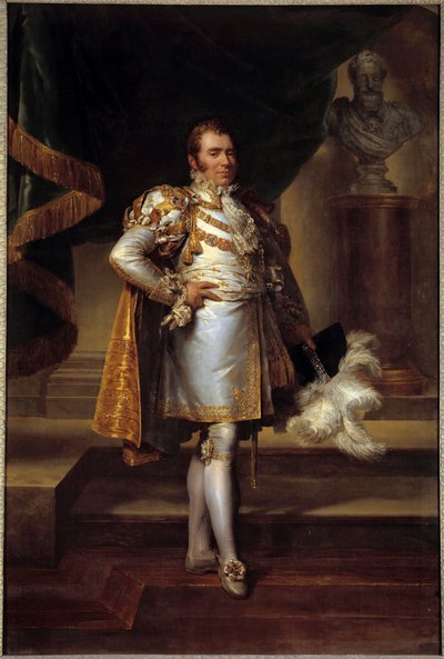 Retrato de cuerpo entero de Charles Ferdinand d