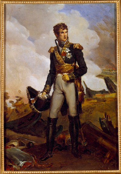 Retrato de pie de Jean Lannes, Duque de Montebello, mariscal del Imperio de Baron François Pascal Simon Gérard
