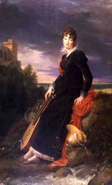 Retrato de Catherine Starzenska, c.1804 de Baron François Pascal Simon Gérard