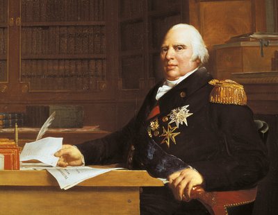 Retrato de Luis XVIII de Francia (Versalles) de Baron François Pascal Simon Gérard