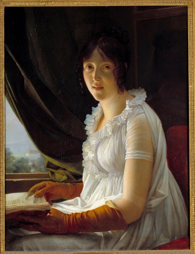Retrato de Madame Barbier Walbonne de Baron François Pascal Simon Gérard