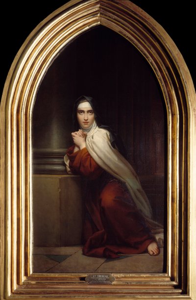 Representación de Santa Teresa de Baron François Pascal Simon Gérard